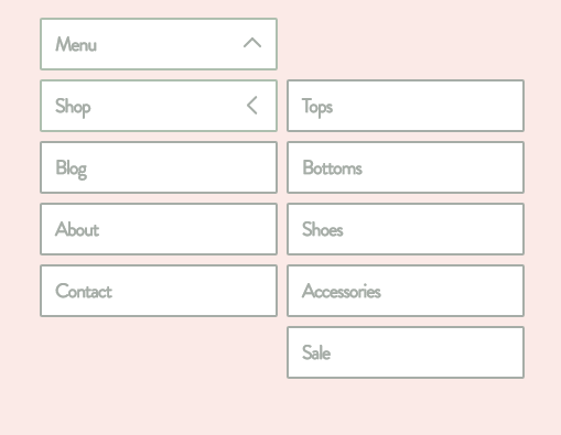 CSS-Only Nested Dropdown Navigation